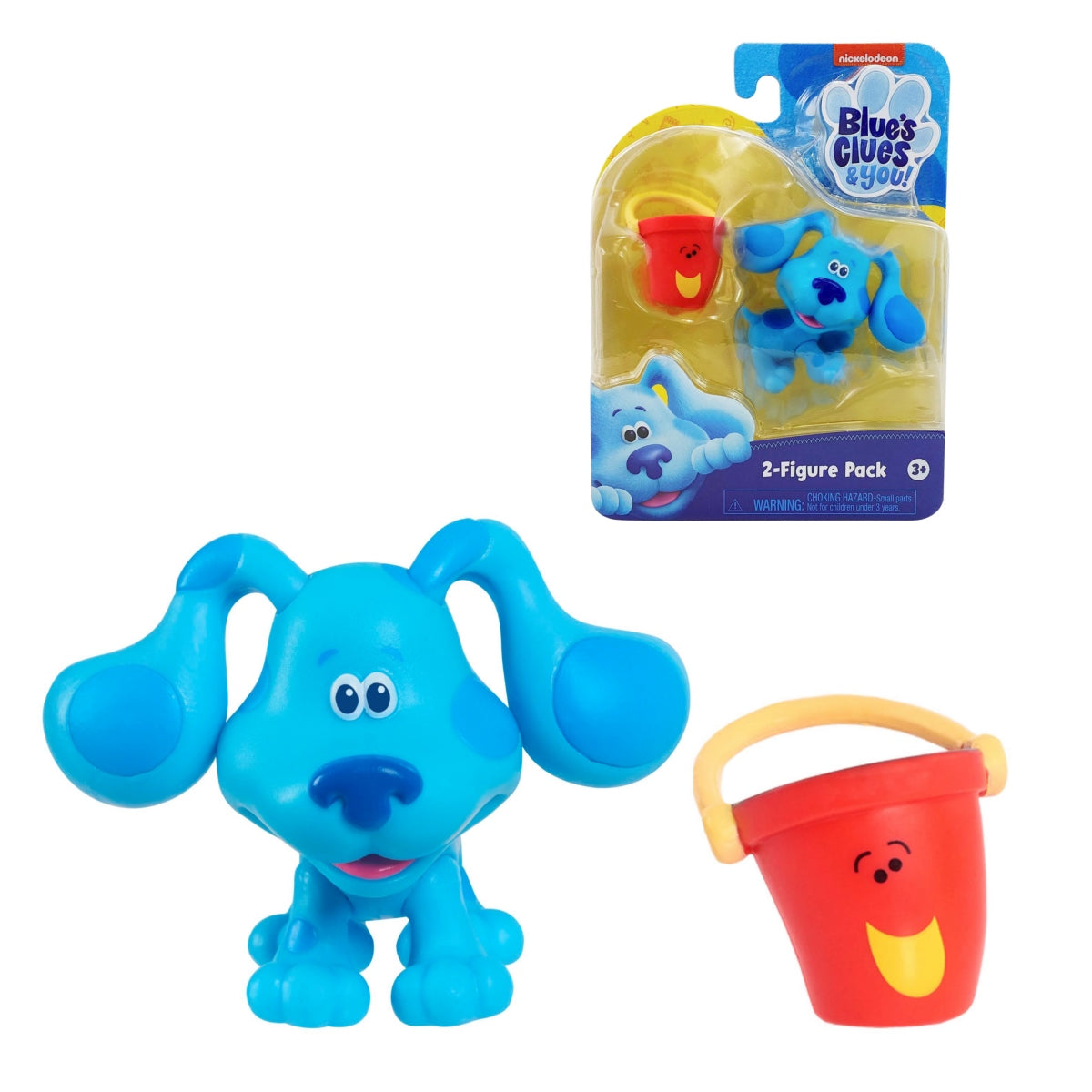 Pistas De Blue Y Tu 2 Pack Figuras Imexporta - Blue & Pail